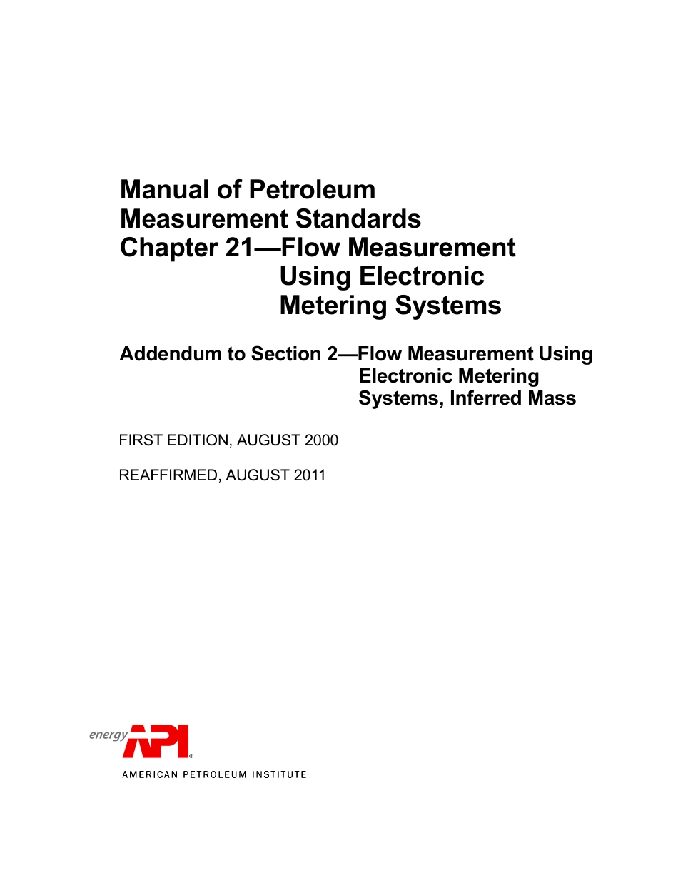 API MPMS 21.2 1998 add 2000 (2011).pdf_第1页