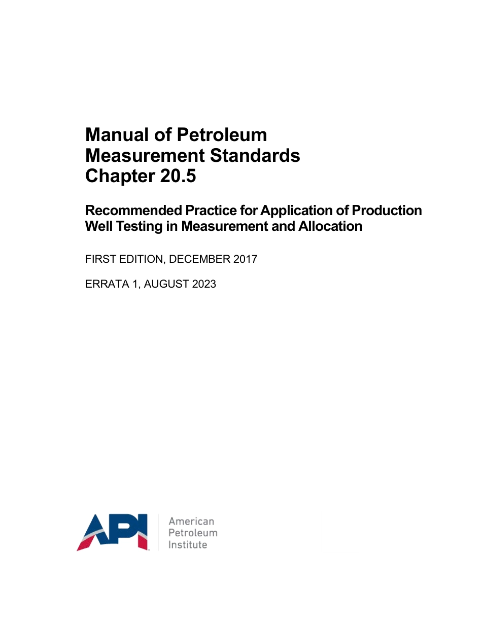 API MPMS 20.5 2017 (2023).pdf_第1页
