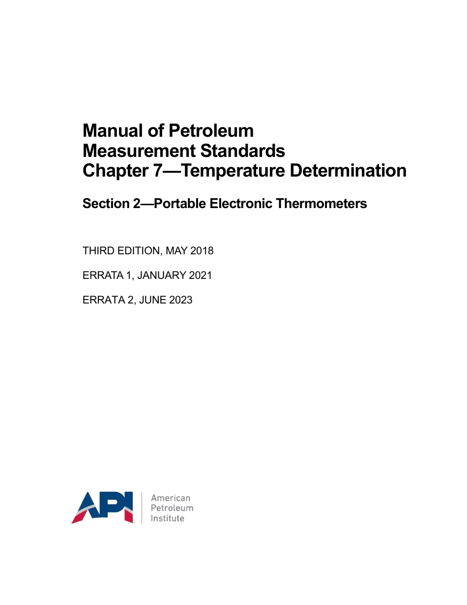 API MPMS 7.2 2018 (2023).pdf_第1页