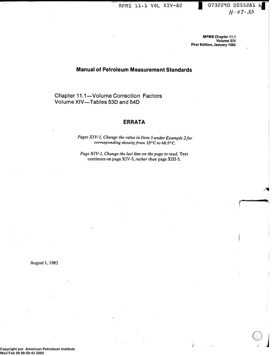 API MPMS 11.1.14 1982 scan.pdf_第1页