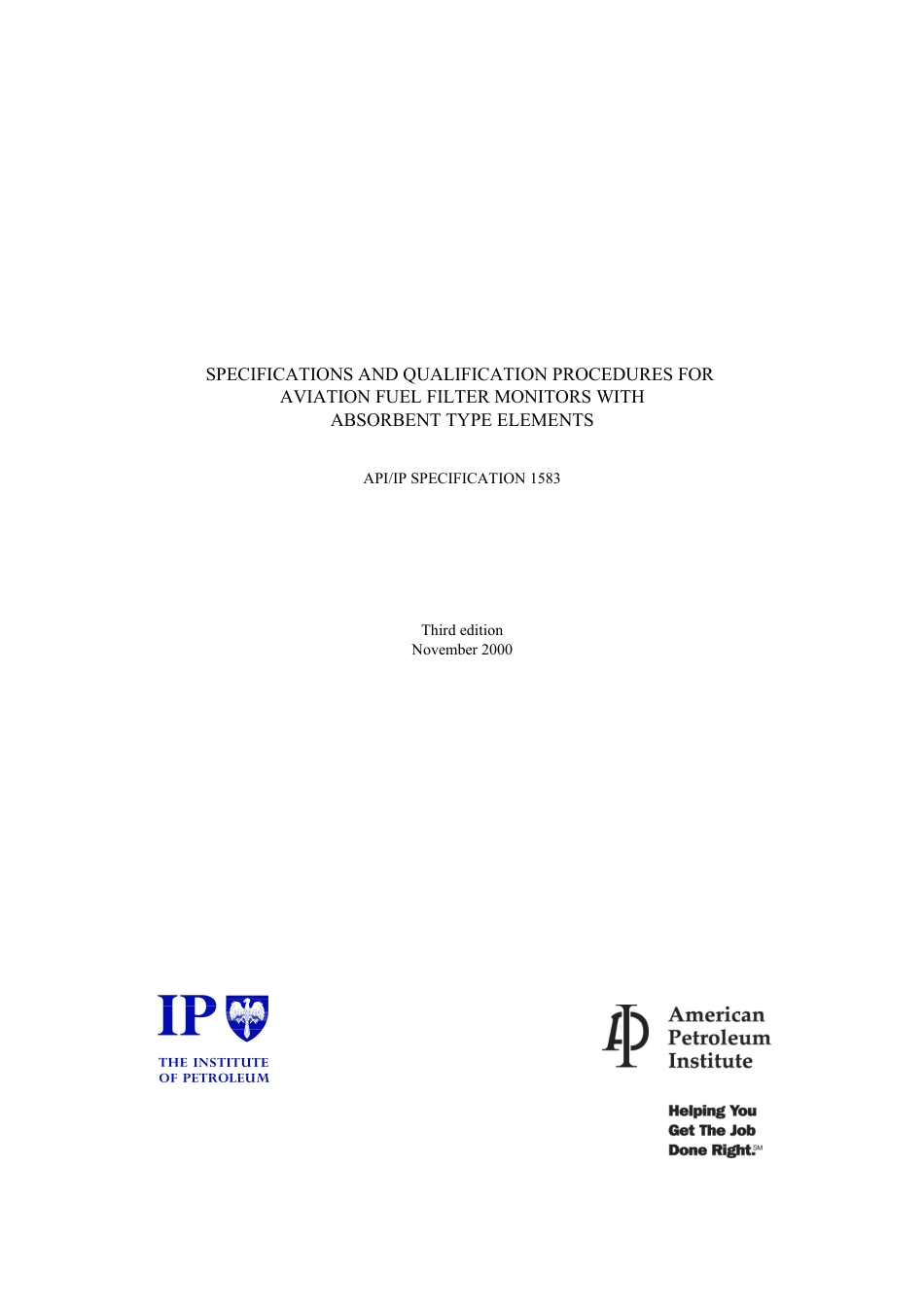 API IP Spec 1583-2000.pdf_第1页