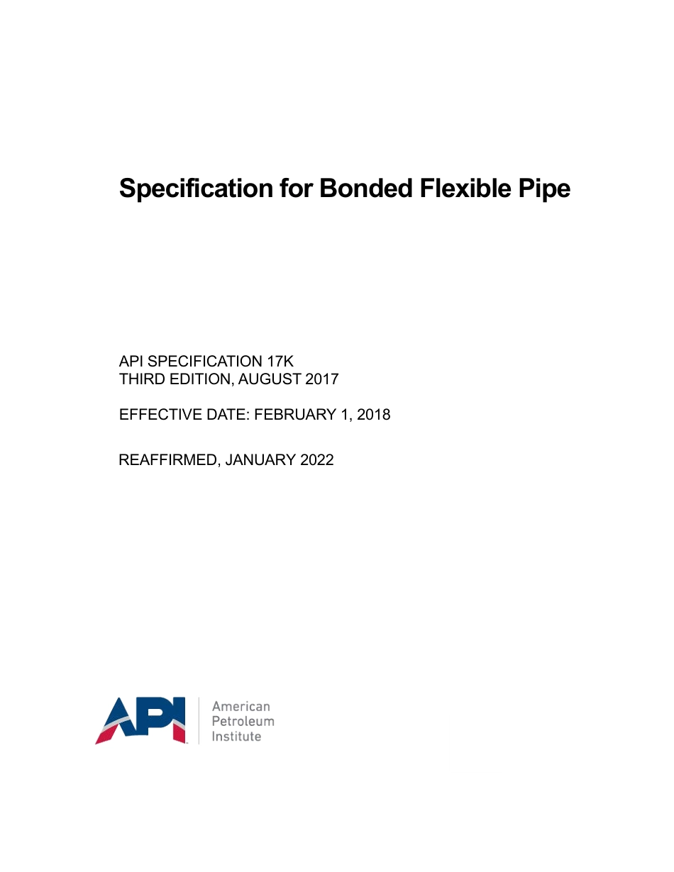 API Spec 17K-2017 (2022).pdf_第1页
