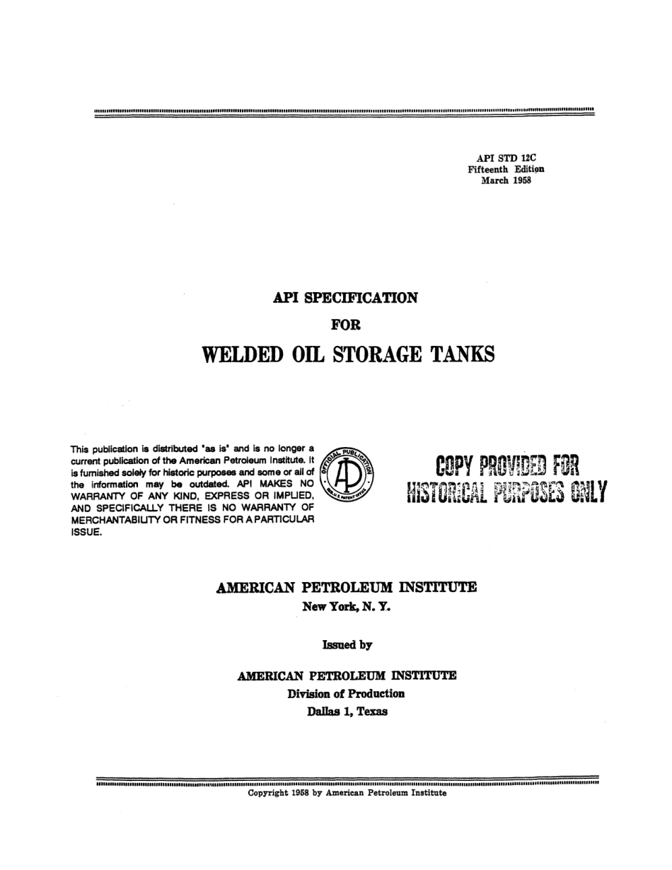 API Spec 12C-1958 scan.pdf_第1页