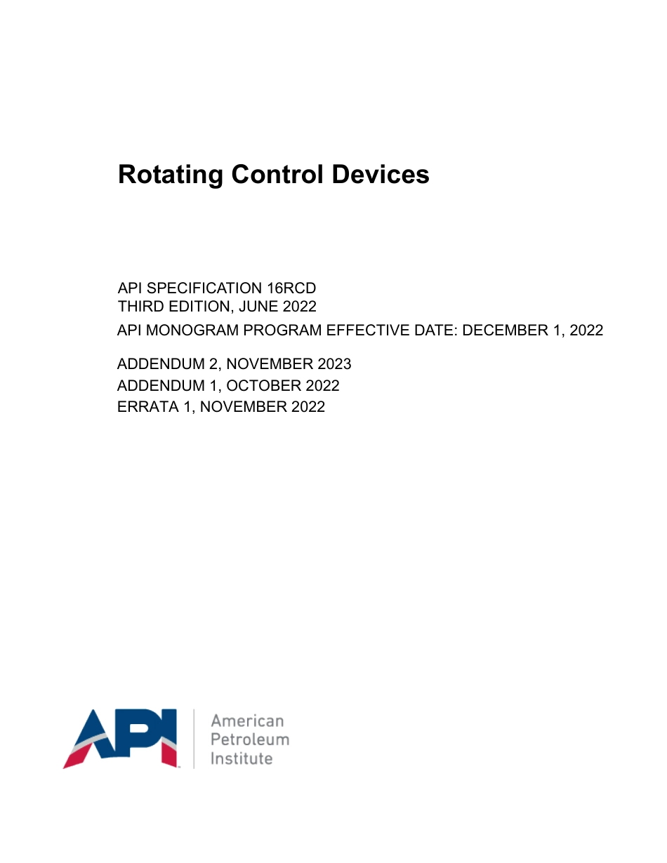 API Spec 16RCD-2022 (2023).pdf_第1页