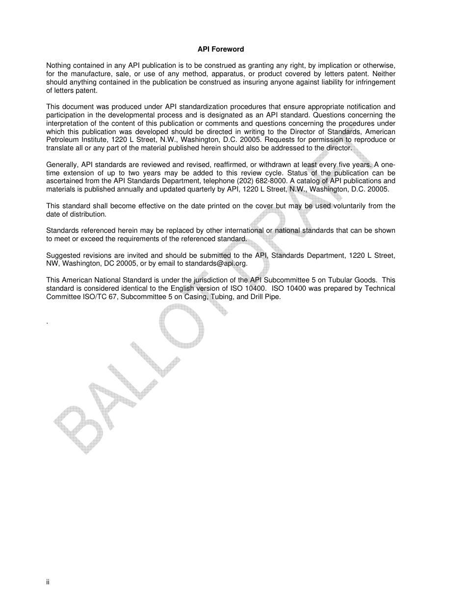 ANSI API Spec 5LIB-2009 draft.pdf_第2页