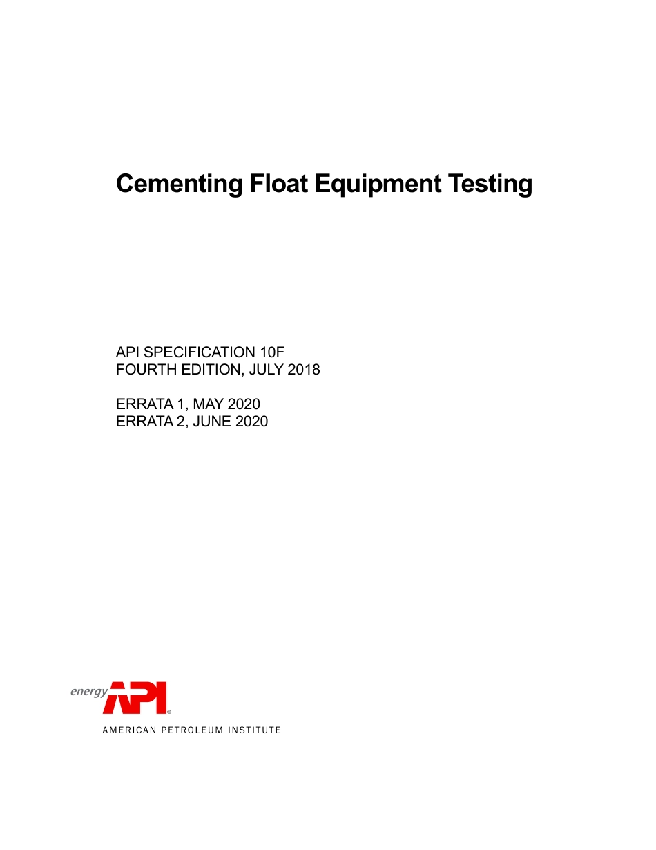 API Spec 10F-2018 (2020).pdf_第1页