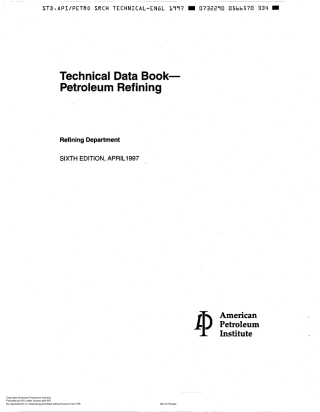 Api Technical Data Book Petroleum Refining 1997 scan.pdf