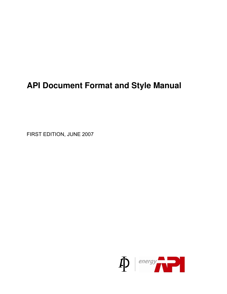 API Document Format and Style Manual 2007.pdf_第1页