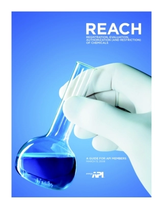 Reach. Registration, Evaluation, Authorization (and Restriction) of Chemicals 2008.pdf