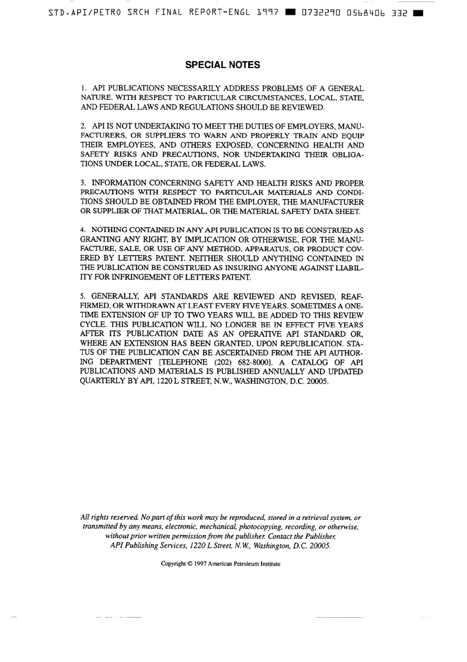 API NPRA Survey 1997.pdf_第3页