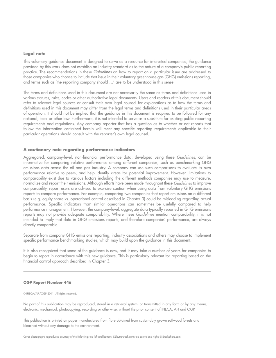 Petroleum industry guidelines for reporting greenhouse gas emissions 2011.pdf_第2页