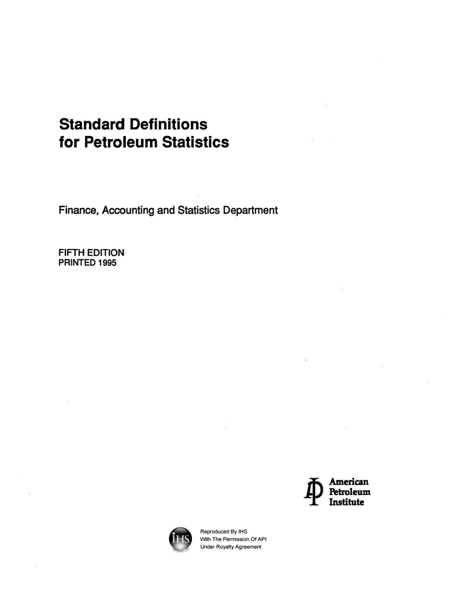 API standard definitions for petroleum statistics 1995 scan.pdf_第3页