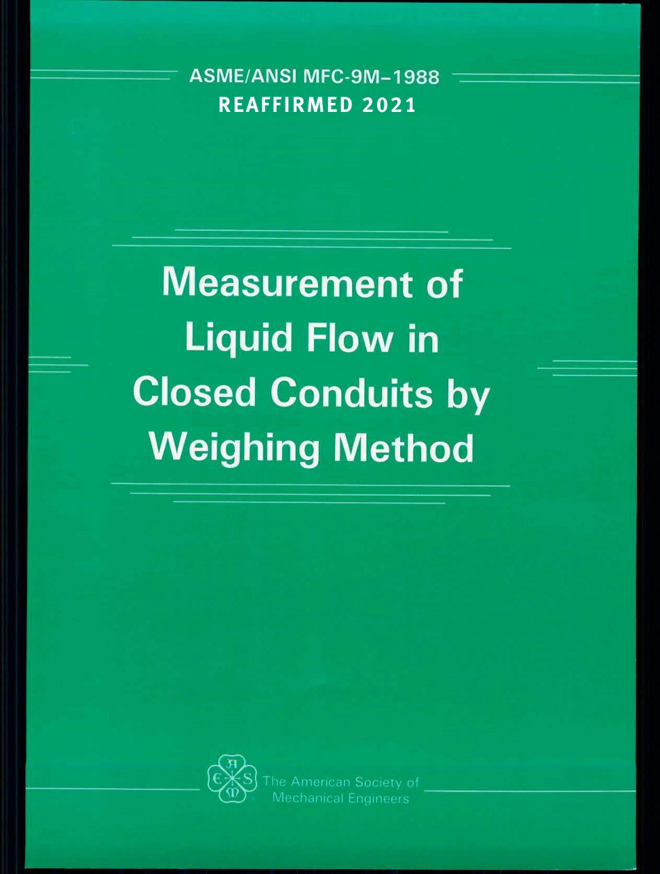 ASME MFC-9M-1988 (2021).pdf_第1页