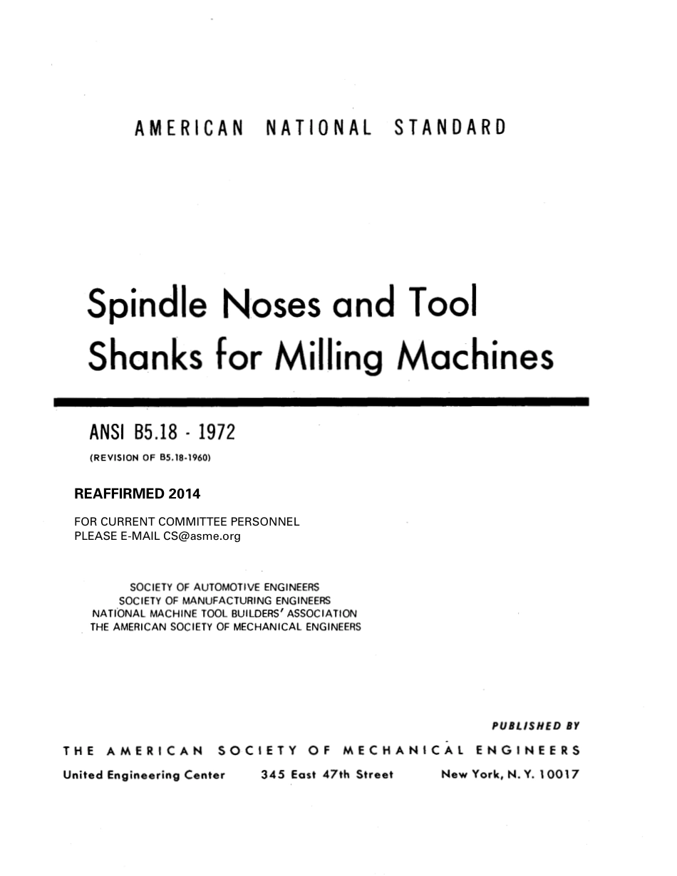 ASME B5.18-1972 (2014).pdf_第1页