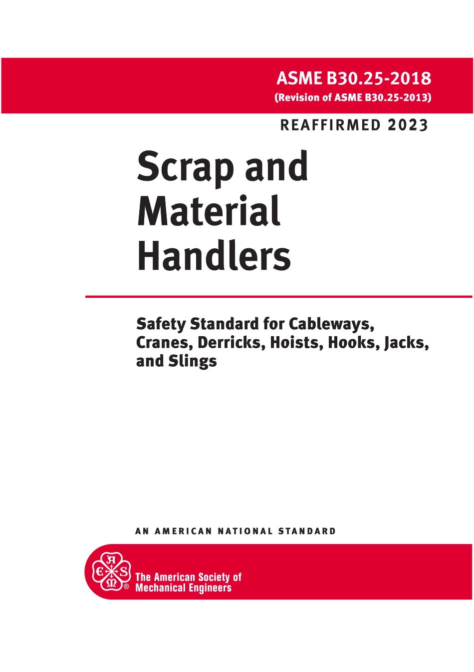 ASME B30.25-2018 (2023).pdf_第1页