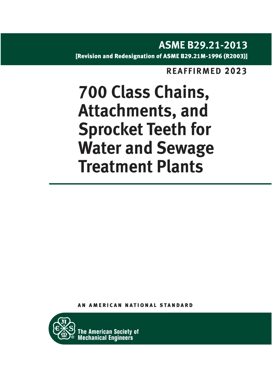 ASME B29.21-2013 (2023).pdf_第1页