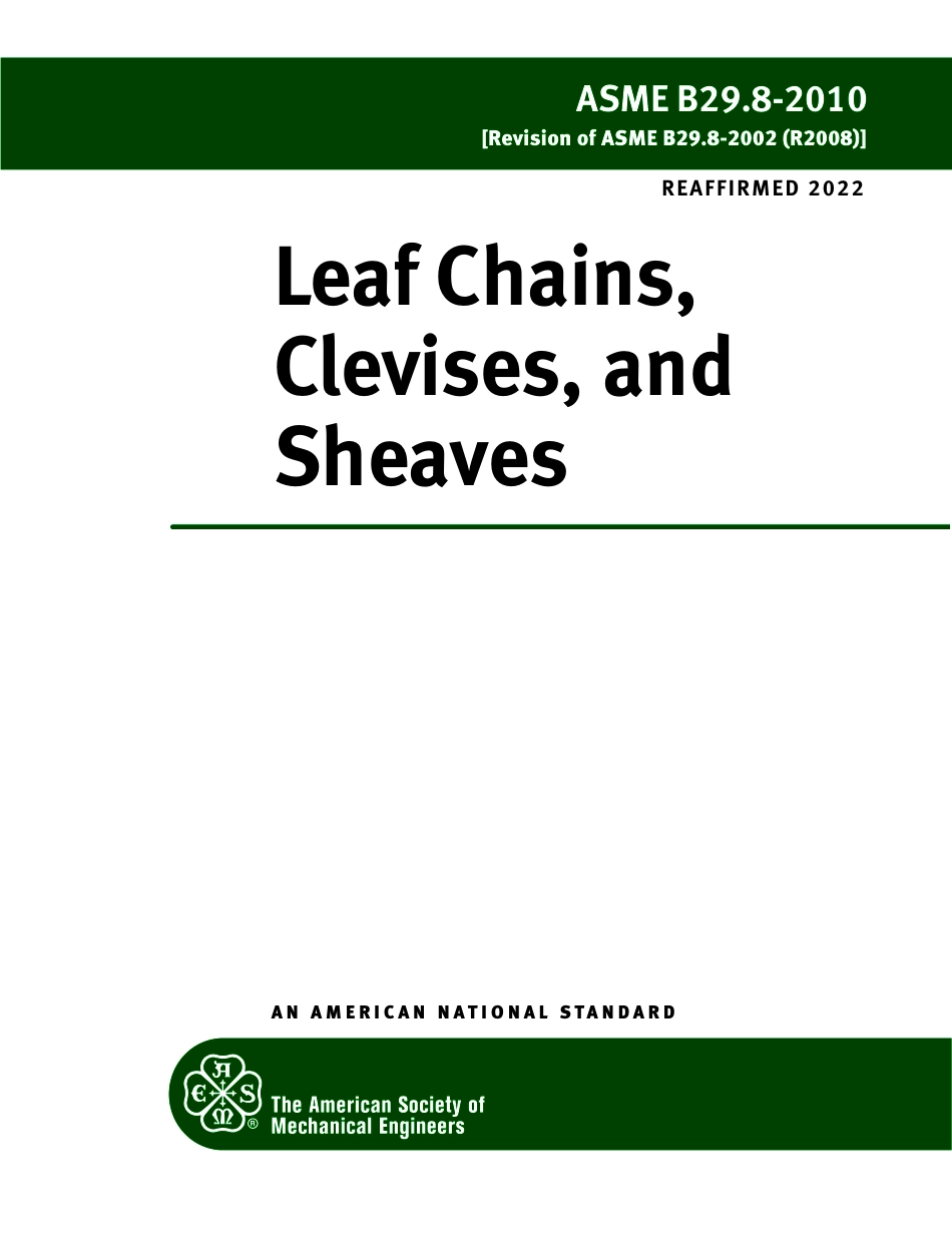 ASME B29.8-2010 (2022).pdf_第1页