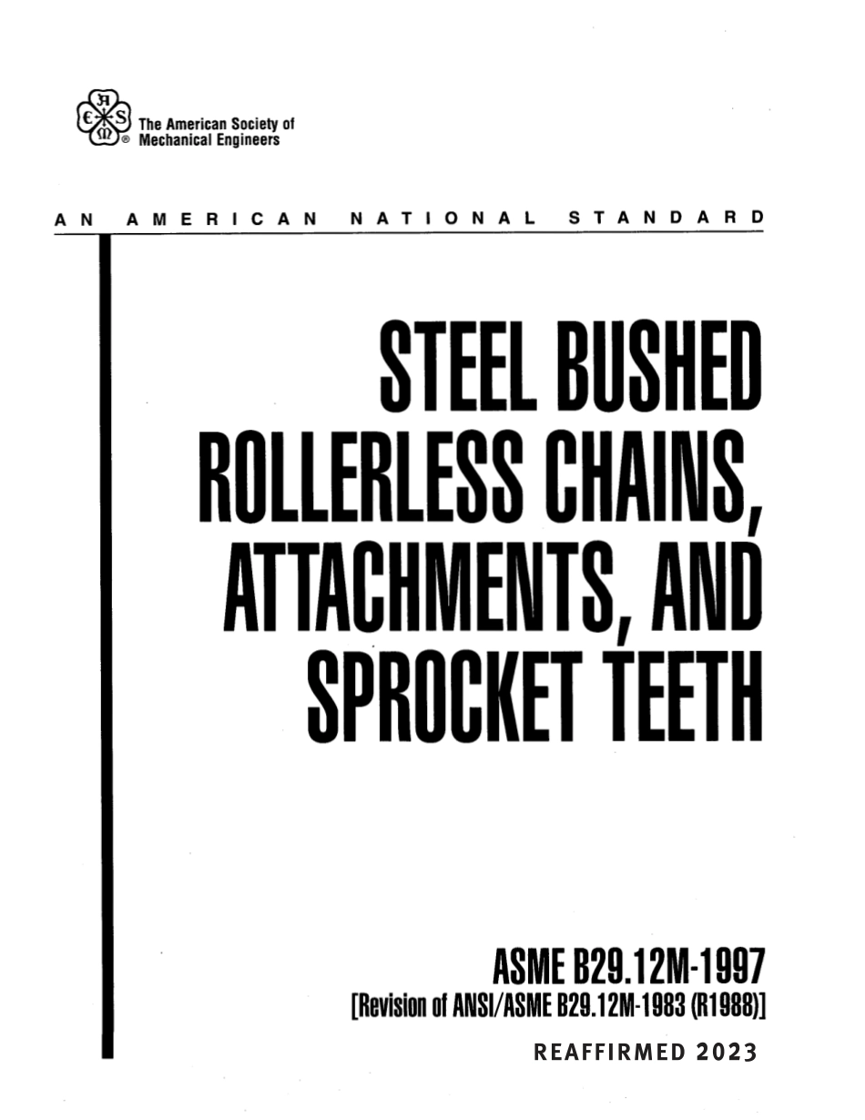 ASME B29.12M-1997 (2023).pdf_第1页