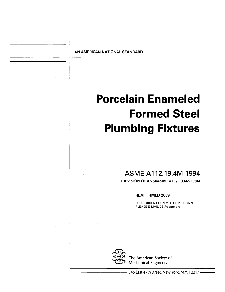 ASME A112.19.4M-1994 (2009).pdf_第1页