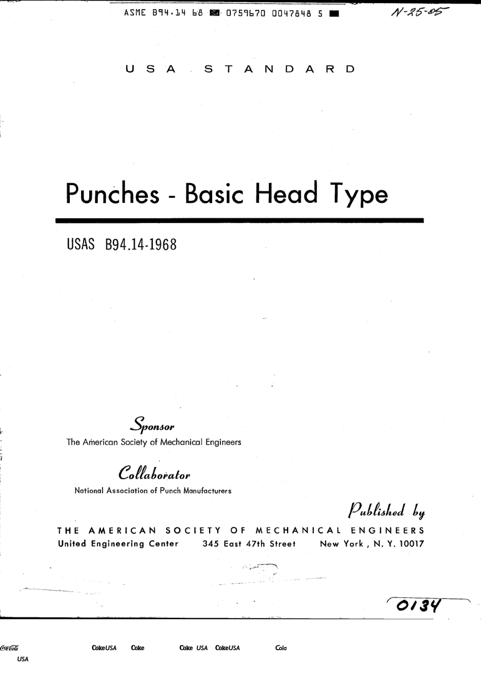 ASME B94.14-1968.pdf_第1页