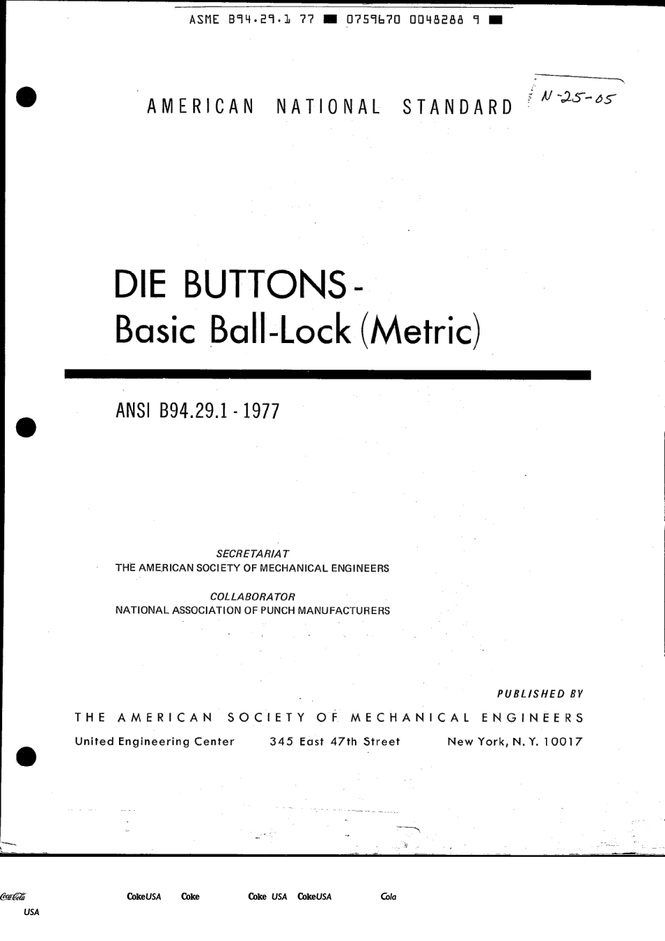 ASME B94.29.1-1977.pdf_第1页