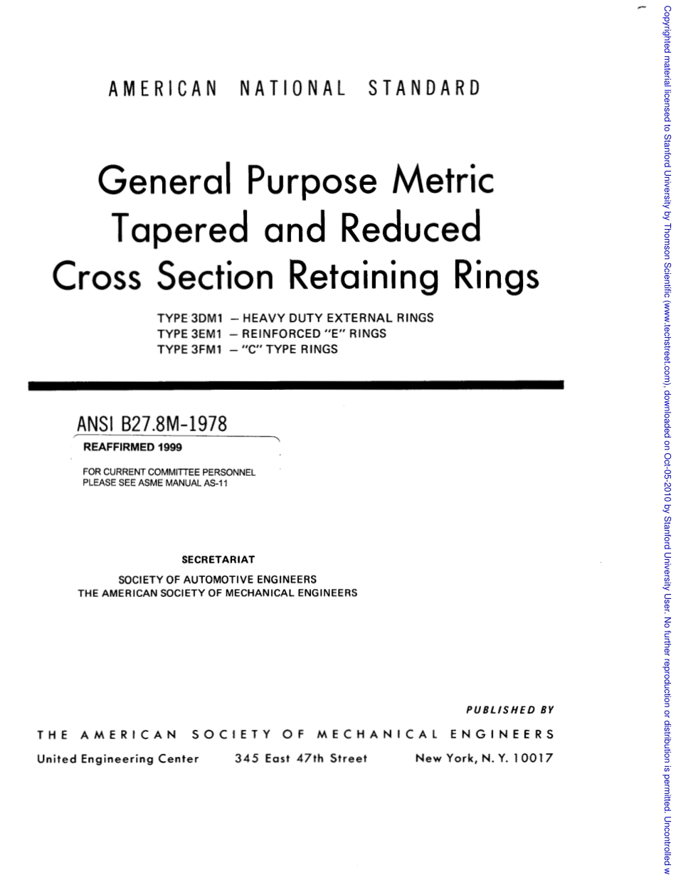 ASME B27.8M-1978 (1999).pdf_第1页