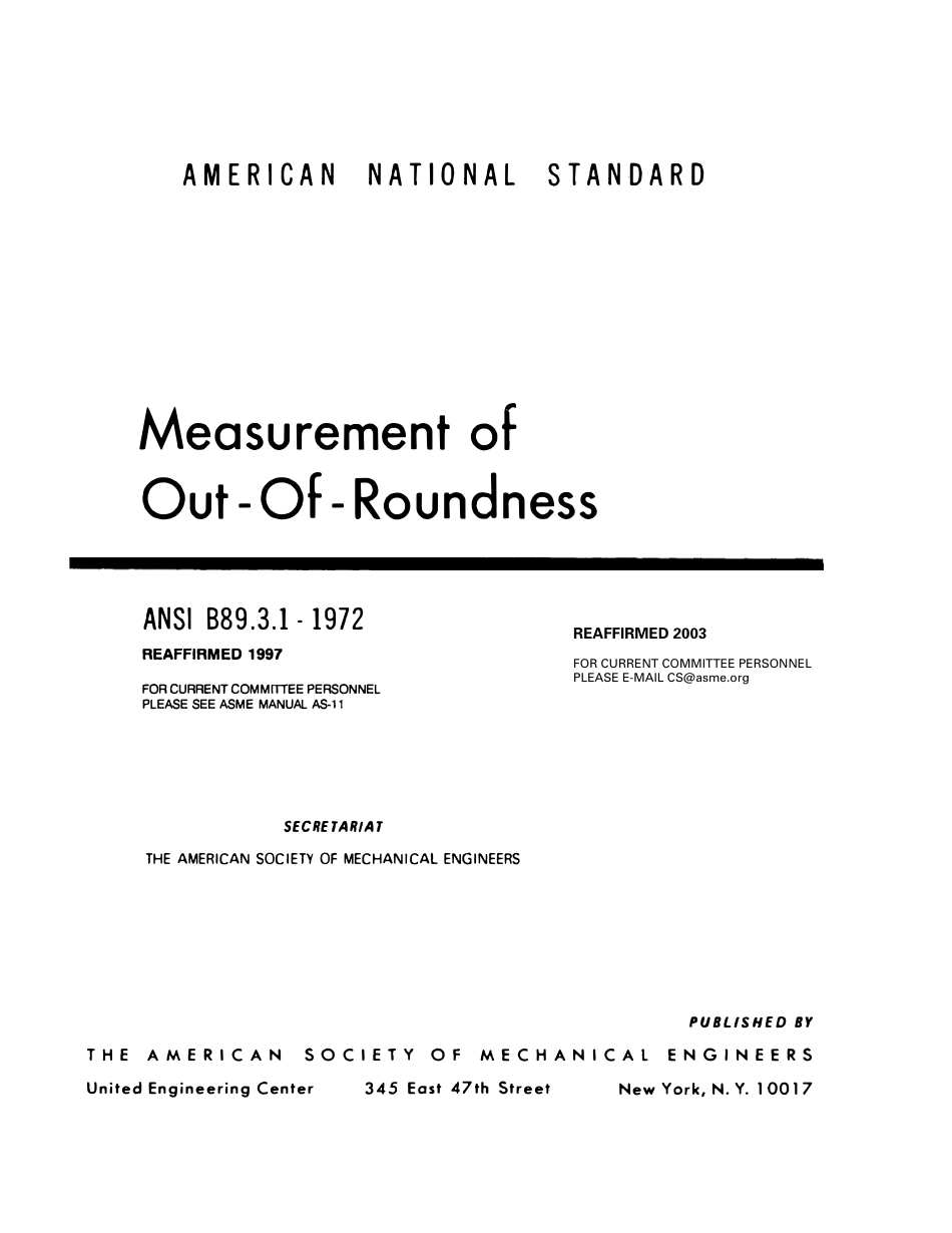ASME B89.3.1-1972 (2003).pdf_第1页