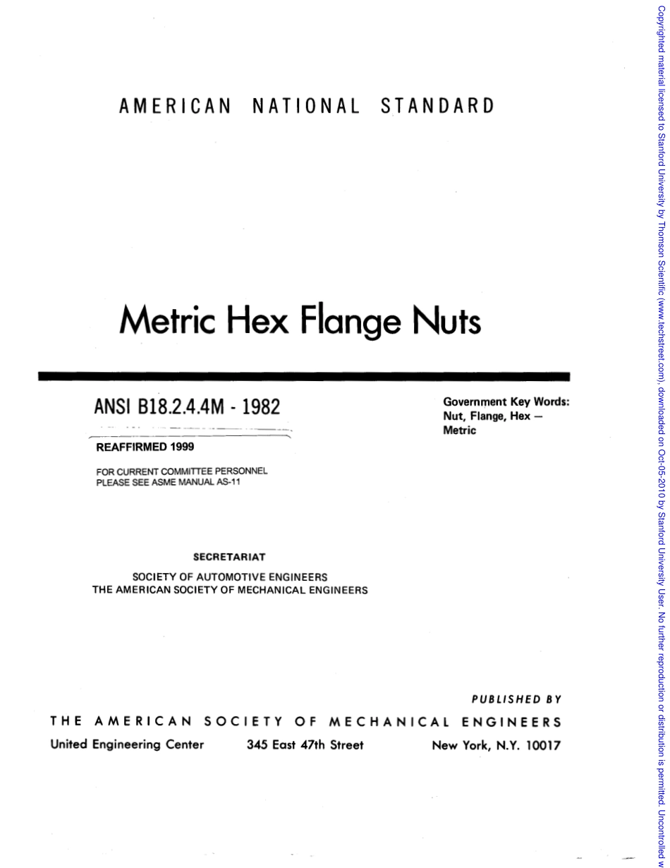 ASME B18.2.4.4M-1982 (1999).pdf_第1页