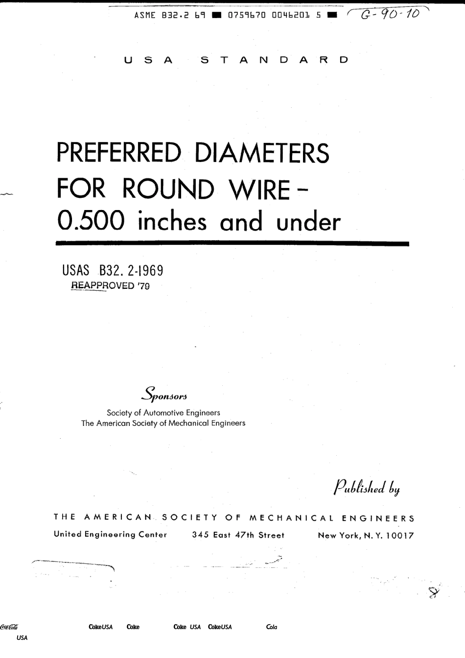 ASME B32.2-1969 (1979) scan.pdf_第1页