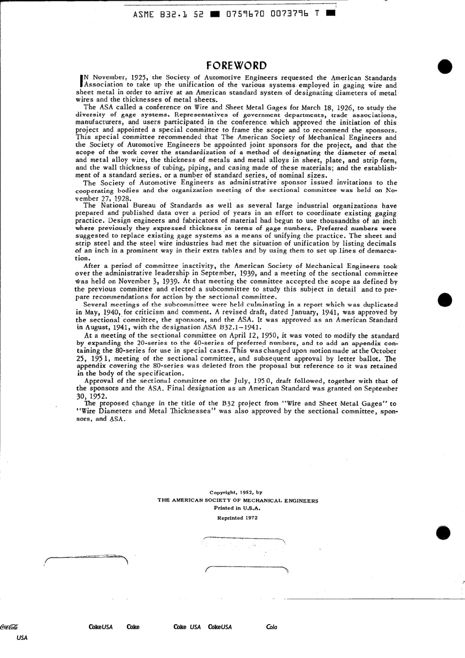 ASME B32.1-1952 (1972) scan.pdf_第2页