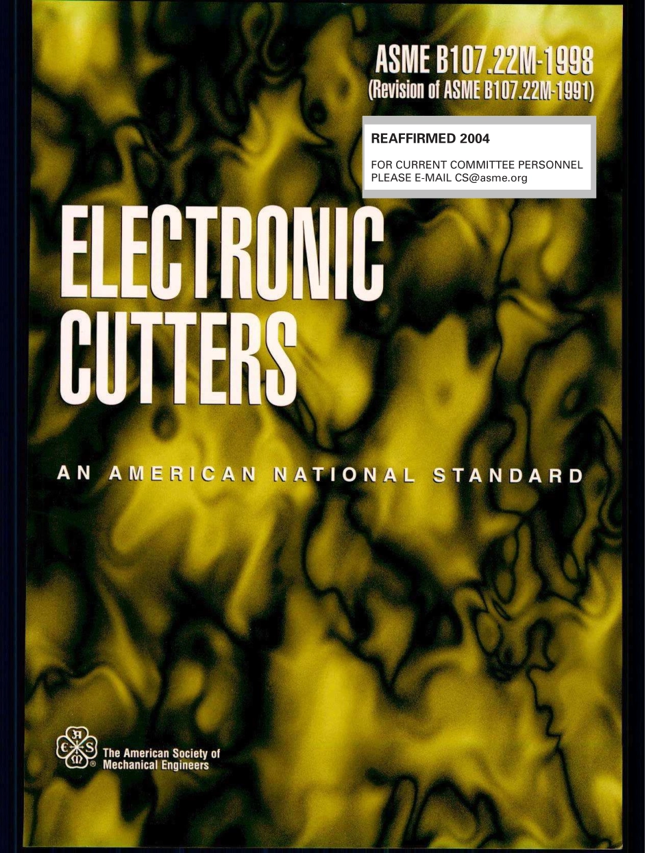 ASME B107.22M-1998 (2004).pdf_第1页