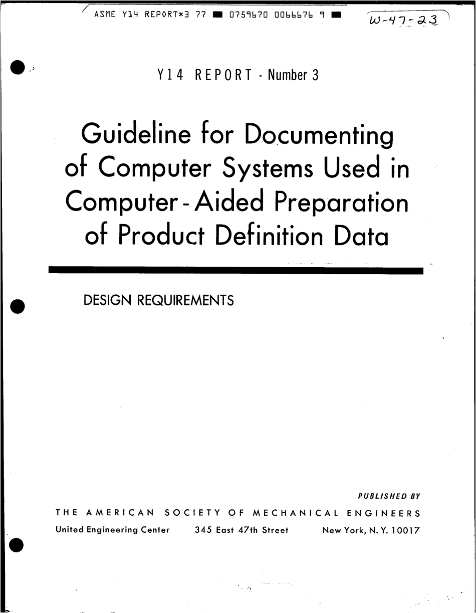 ASME Y14 Techical report 3-1977.pdf_第1页