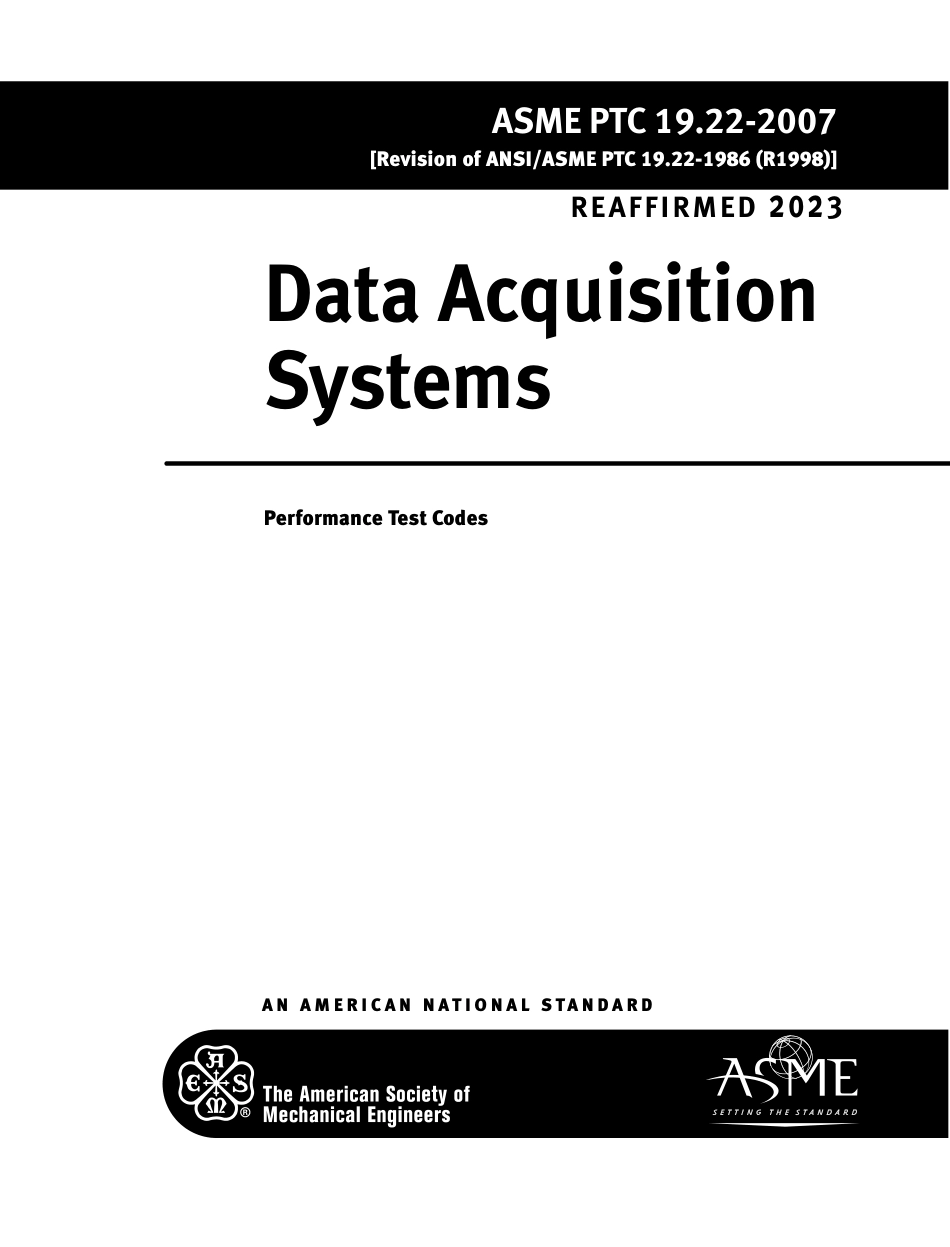 ASME PTC 19.22-2007 (2023).pdf_第1页