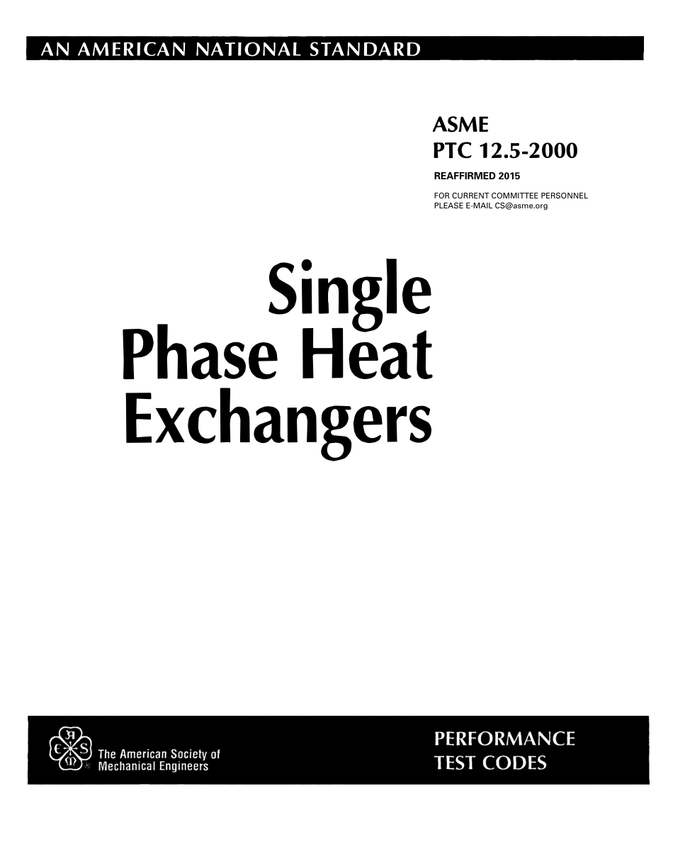 ASME PTC 12.5-2000 (2015).pdf_第1页