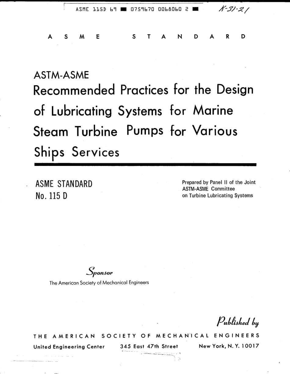 ASME Standard 115D-1969 scan.pdf_第1页