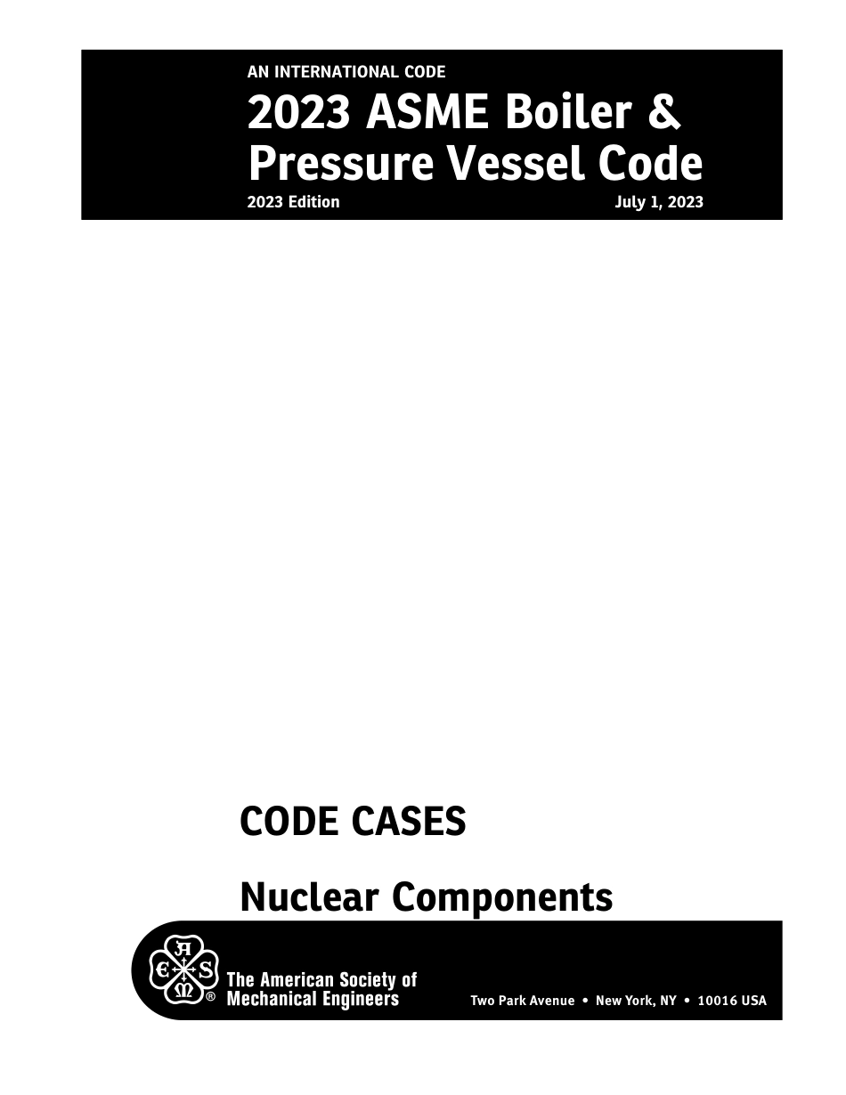 ASME BPVC 2023 Code Cases Nuclear Components.pdf_第3页