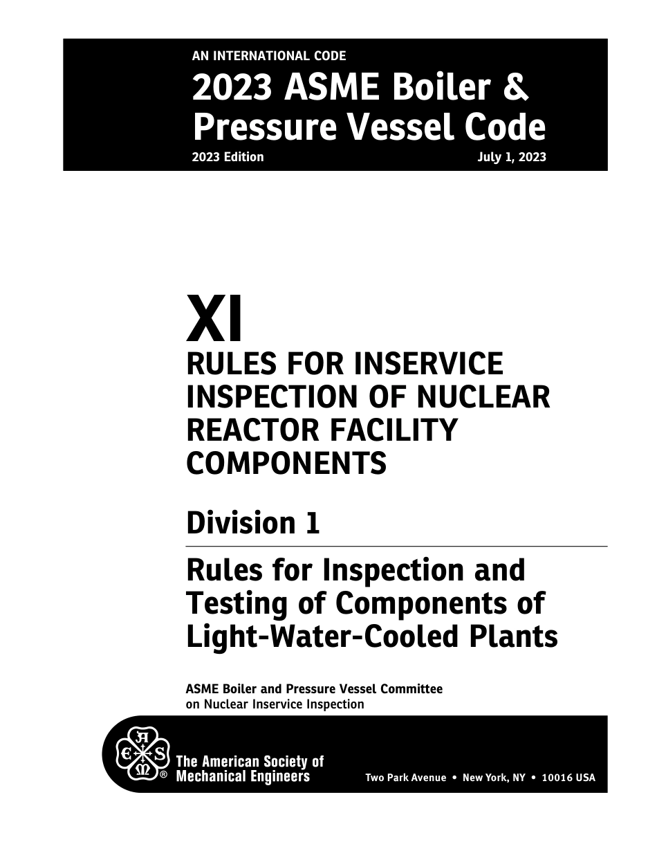 ASME BPVC 2023 Section XI div. 1.pdf_第3页