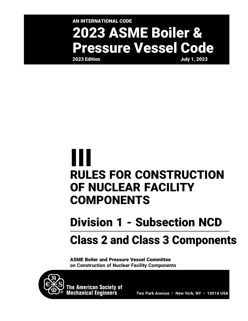 ASME BPVC 2023 Section III div. 1 sub NCD.pdf_第3页