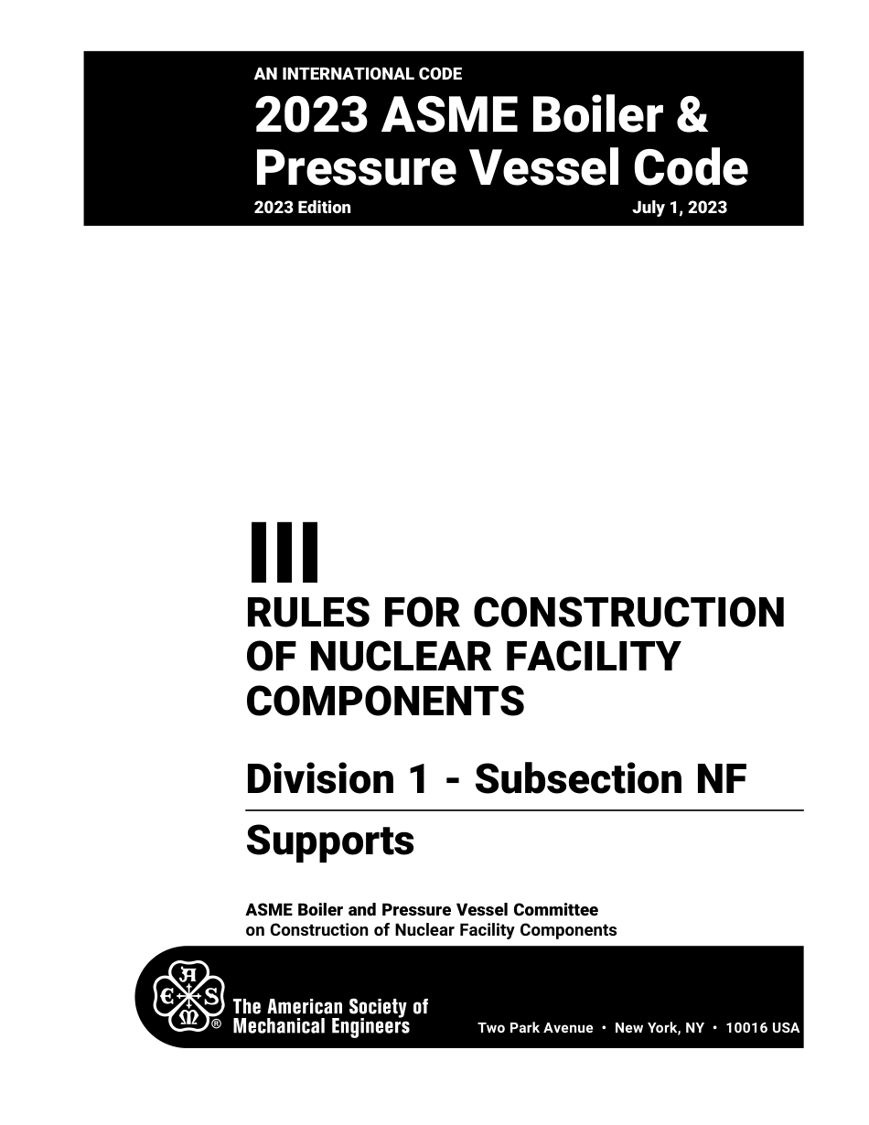 ASME BPVC 2023 Section III div. 1 sub NF.pdf_第3页