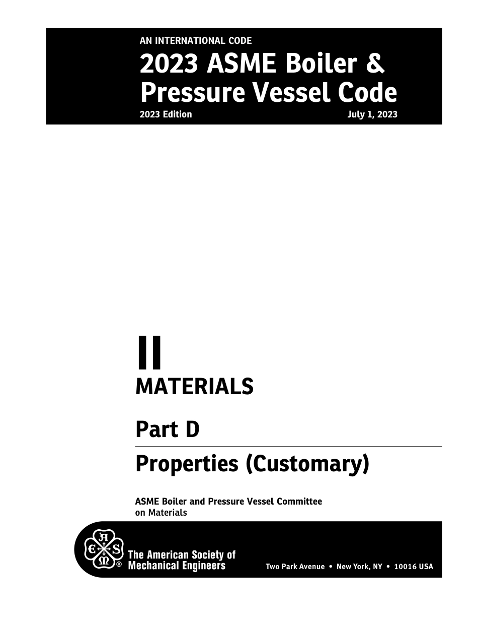 ASME BPVC 2023 Section II part D (customary).pdf_第3页