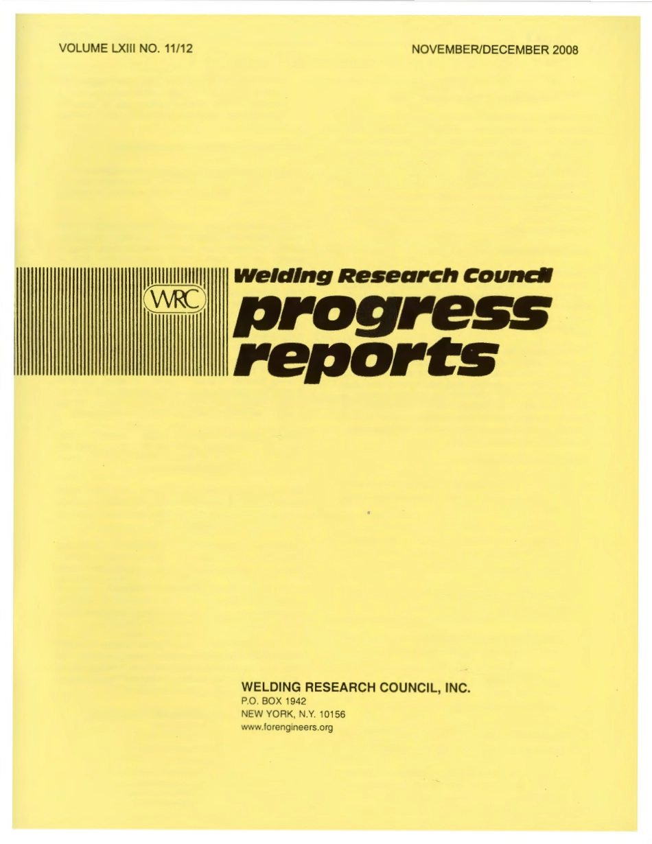 WRC Progress reports volume LXIII 11-12-2008.pdf_第1页