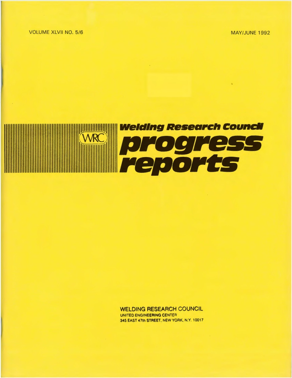 WRC Progress reports volume XLVII 5-6-1992.pdf_第1页