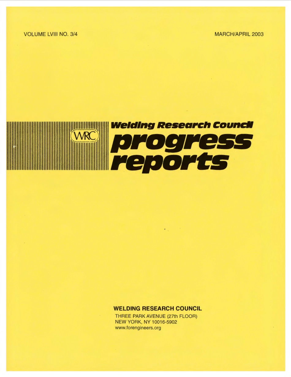 WRC Progress reports volume LVIII 3-4-2003.pdf_第1页