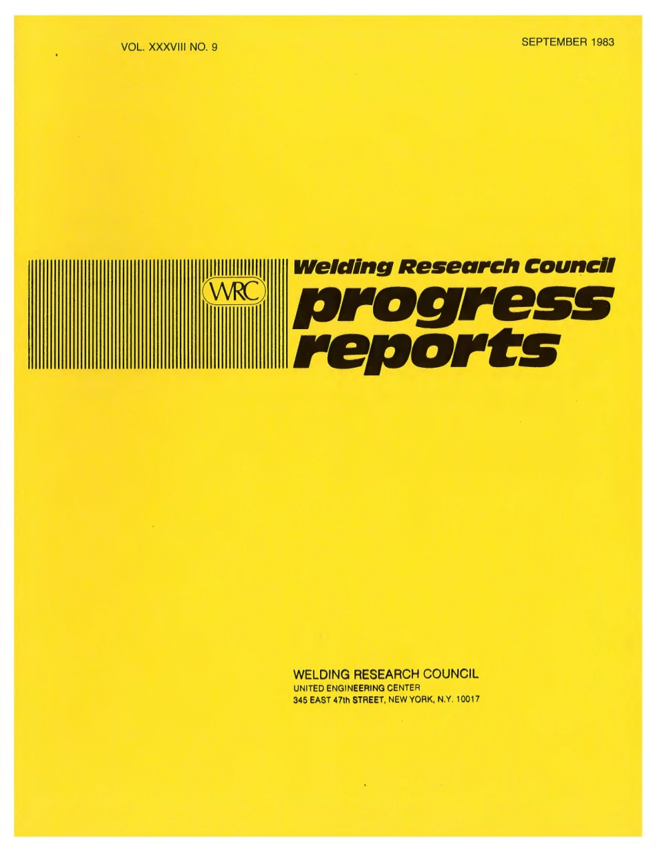 WRC Progress reports volume XXXVIII 9-1983.pdf_第1页