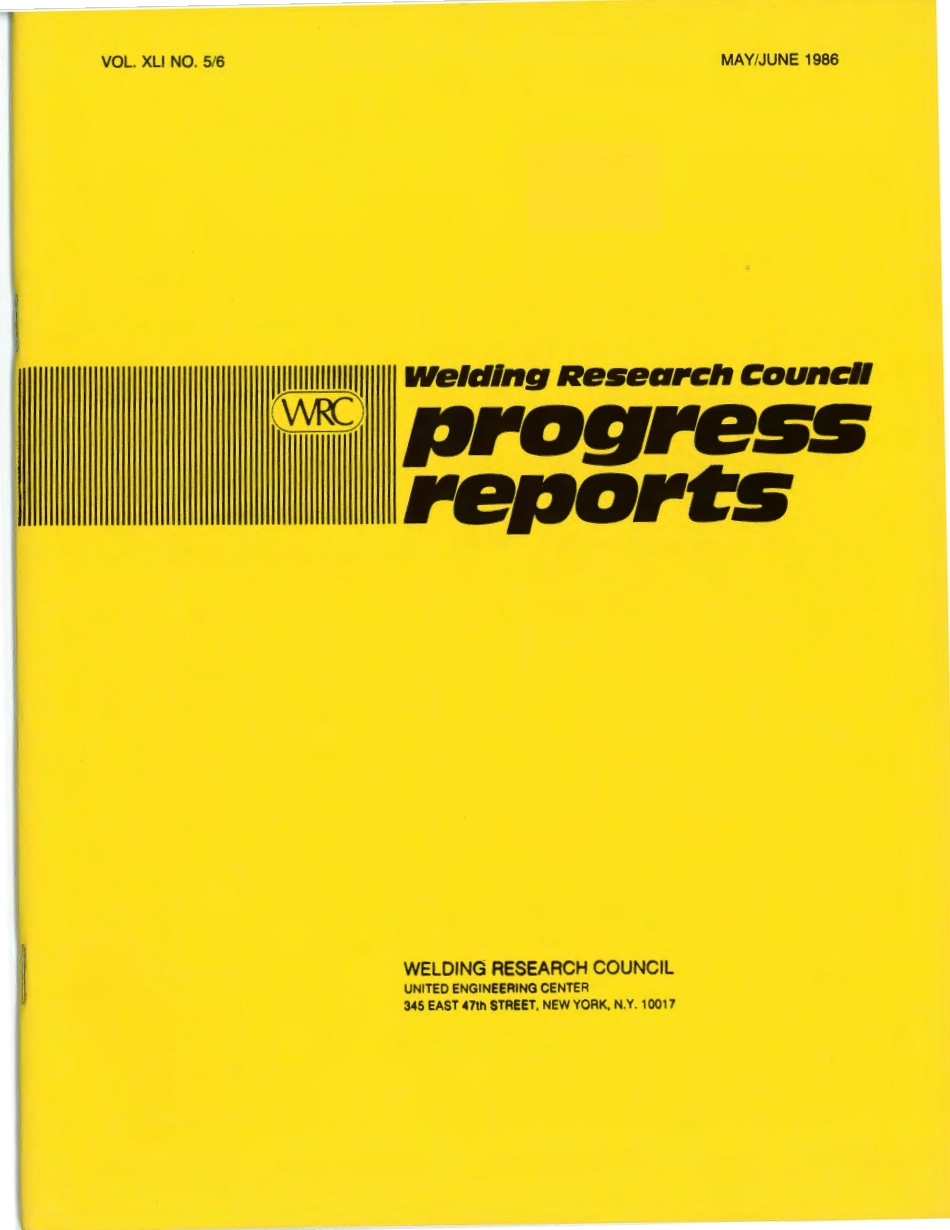 WRC Progress reports volume XLI 5-6-1986.pdf_第1页