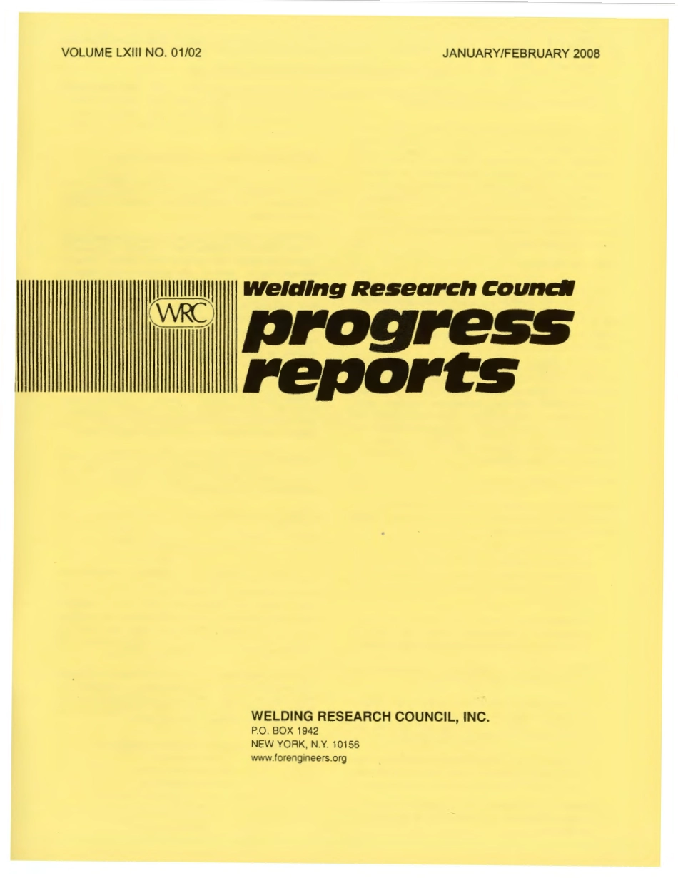 WRC Progress reports volume LXIII 1-2-2008.pdf_第1页