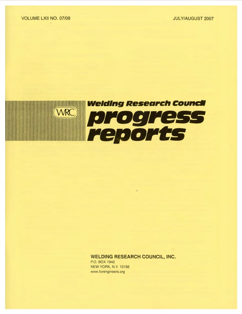 WRC Progress reports volume LXII 7-8-2007.pdf_第1页