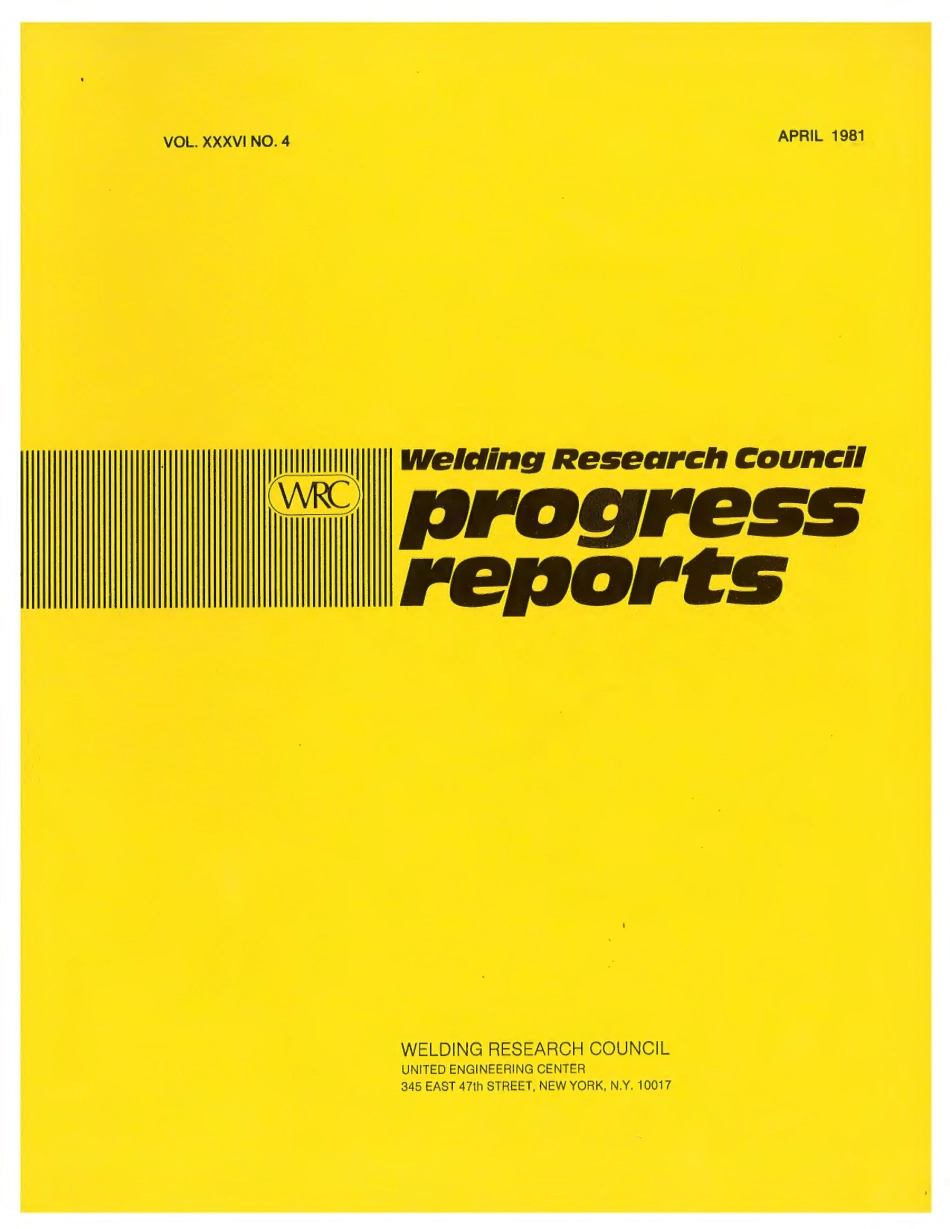 WRC Progress reports volume XXXVI 4-1981.pdf_第1页