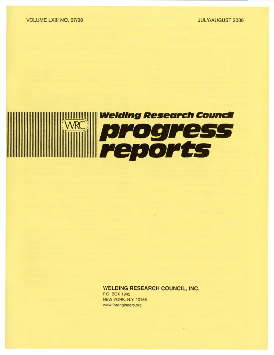 WRC Progress reports volume LXIII 7-8-2008.pdf_第1页