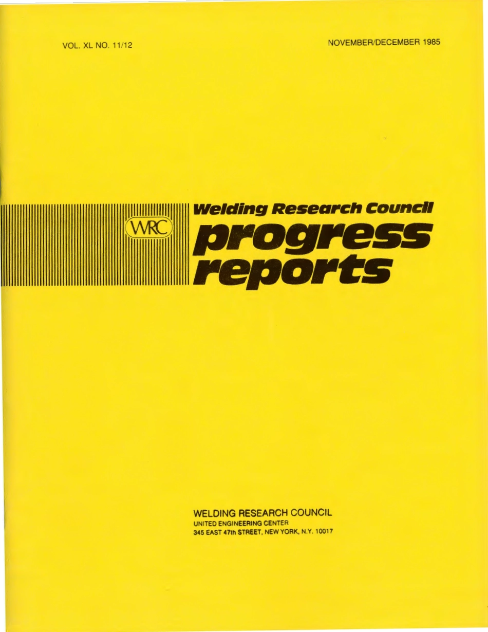 WRC Progress reports volume XL 11-12-1985.pdf_第1页